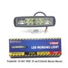 ÇALIŞMA LAMBASI OFF-ROAD 10-30V 10 LED ÇAKAR BEYAZ-BEYAZ 155x40MM 3056