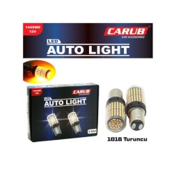 AMPÜL 1016 LED 12V 144 LED SMD ŞEFFAF TURUNCU 0404032 CARUB