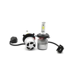 XENON LED TURBO SİLVER FANLI CARUB H4 0410901 CARUB