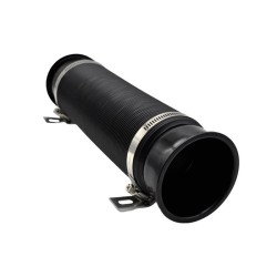 PERFORMANS HAVA FİLTRE BORUSU SPİRALLİ AKORDİON KIKIRDAK 76MM SİYAH 46