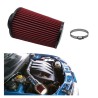 PERFORMANS HAVA FİLTRE BÜYÜK KONİK SİVRİ 76MM 24CM KIRMIZI 4686340 CAR