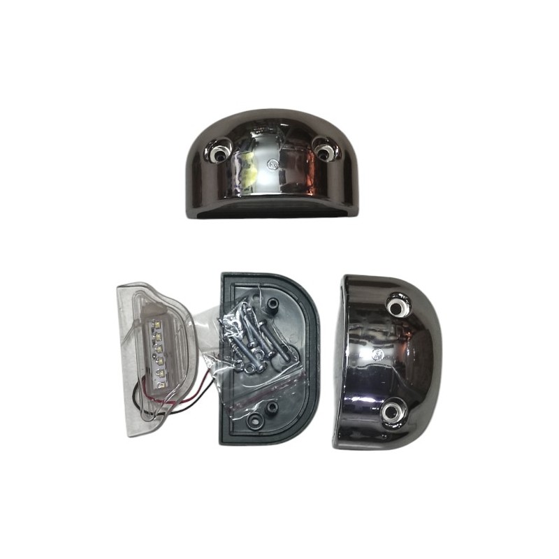 PLAKA LAMBASI LEDLİ KOBRA TİP NİKELLİ FT 361 FT-361 FT AUTO