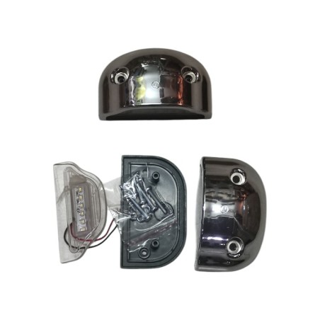 PLAKA LAMBASI LEDLİ KOBRA TİP NİKELLİ FT 361 FT-361 FT AUTO