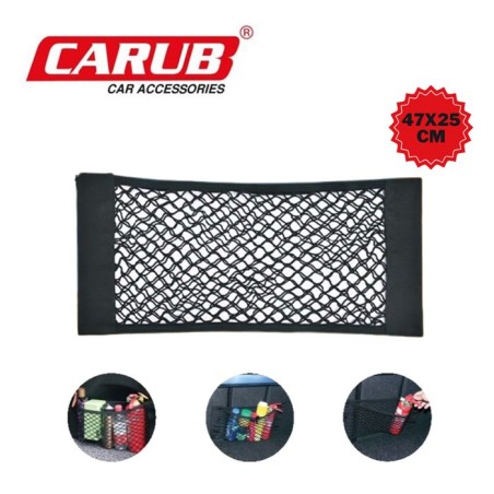 BAGAJ FİLESİ ORGANİZER ELASTİK CIRTLI SİYAH 47X25CM 4620630 CARUB