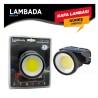 KAFA LAMBASI YUVARLAK GÜNEŞ ENERJİLİ ŞARZLI COB LED 1W LAMBADA 3 FONKS