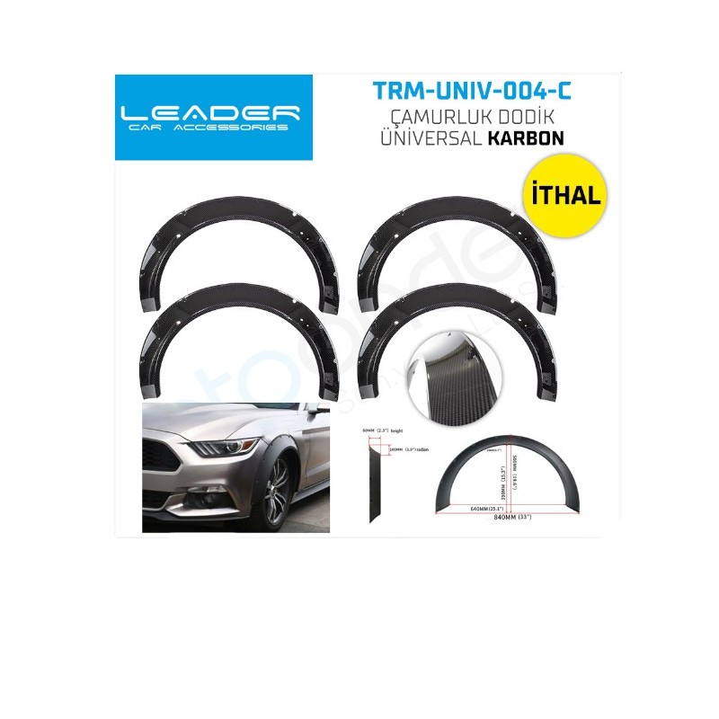 ÇAMURLUK DODİK ÜNİVERSAL KARBON İTHAL TRM-UNIV-00V-C SENTİNEL