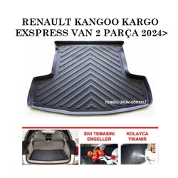 BAGAJ HAVUZU RENAULT KANGOO KARGO EXSPRESS VAN 2 PARÇA 2024 SONRASI BH