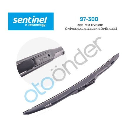 SİLECEK SÜPÜRGESİ HYBRID 300MM 97.300 97-300 SENTİNEL