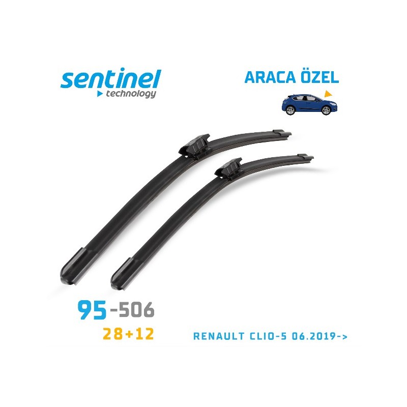 SİLECEK SÜPÜRGESİ ARACA ÖZEL RENAULT CLIO-5 19 SONRASI CAPTUR 15 SONRA