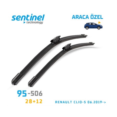 SİLECEK SÜPÜRGESİ ARACA ÖZEL RENAULT CLIO-5 19 SONRASI CAPTUR 15 SONRA