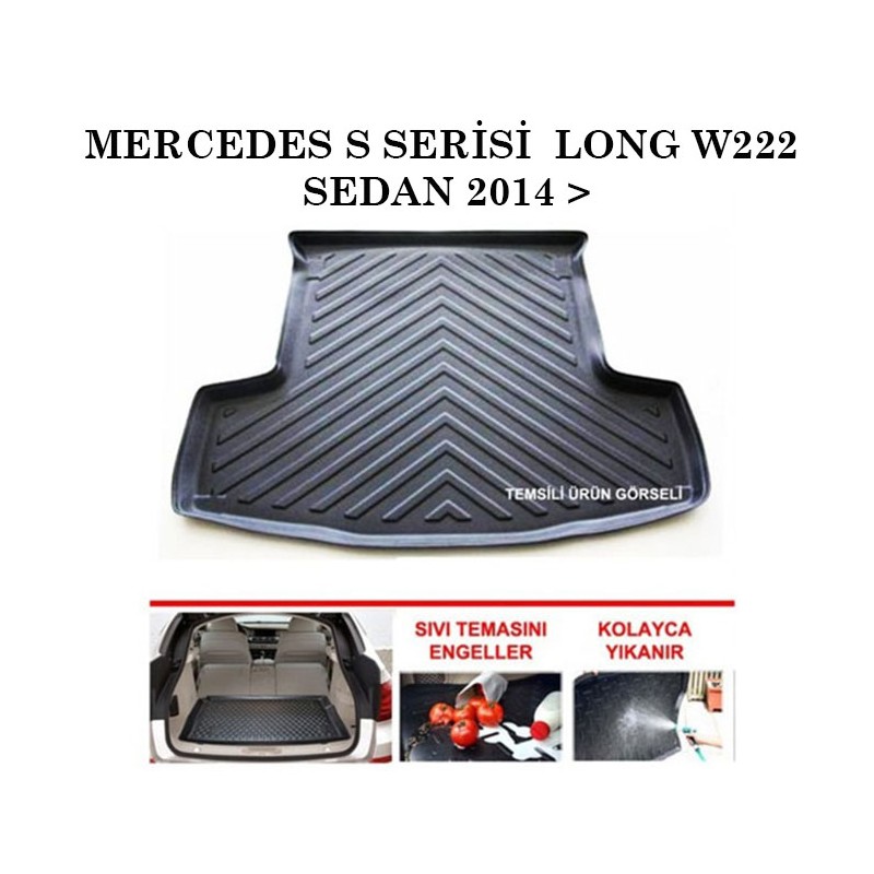 BAGAJ HAVUZU MERCEDES S SERİSİ LONG (W 222 KASA) SEDAN 2014 SONRASI BH