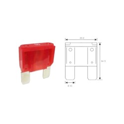 SİGORTA BIÇAK MAXİ 80 AMPER BS-MX 80 BS-MX-80 İTHAL