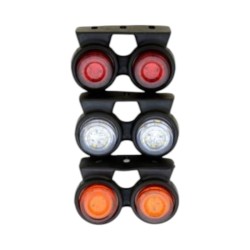 LAMBA YAN TAKOZ MODEL 12 LED ÇİFTLİ SARI FT 106S FT-106S FT AUTO