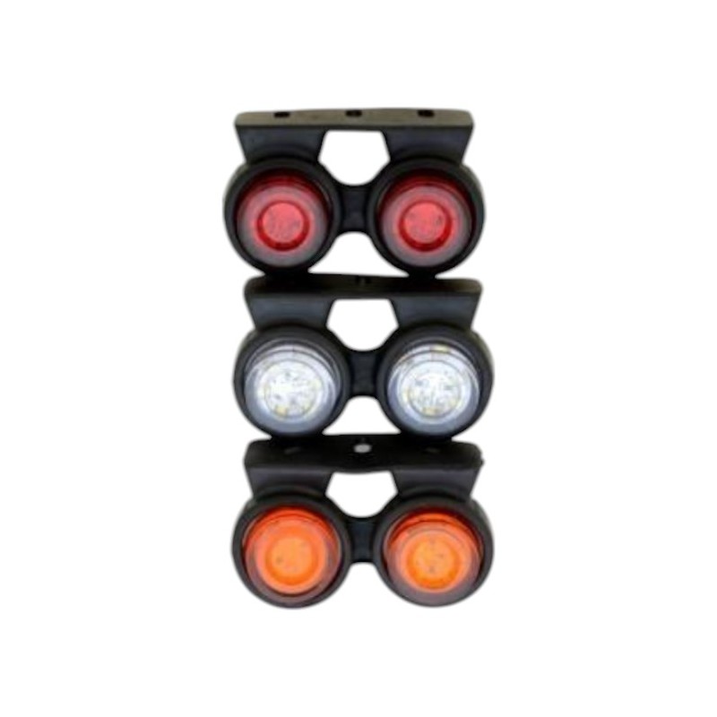 LAMBA YAN TAKOZ MODEL 12 LED ÇİFTLİ KIRMIZI FT 106K FT-106K FT AUTO