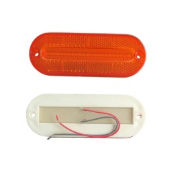 LEDLİ LAMBA UNİVERSAL YAN LAMBA SİDE MARKER 16 LED SARI 12-24V 117X42M