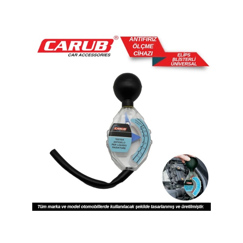 ANTİFİRİZ ÖLÇÜM CİHAZI BOME ELİPS BALİSTER AMBALAJ 0460303 CARUB