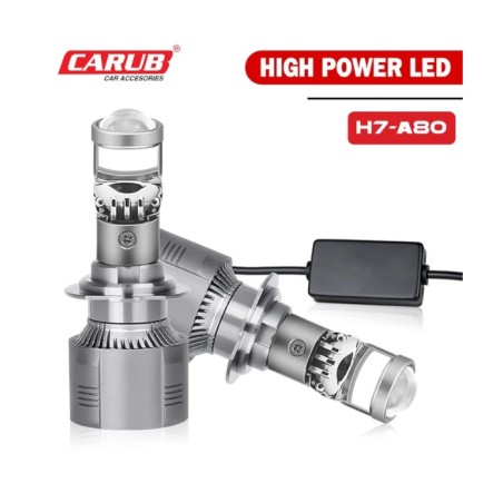 XENON LED Bİ XENON MERCEKLİ NANO H7 CARUB 0410319 CARUB