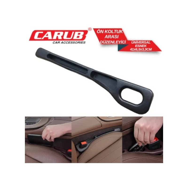 ÜNİVERSAL ÖN KOLTUK ARASI ORGANİZER ESNEK 410X65X33MM 5902218 CARUB