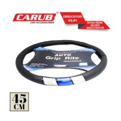 DİREKSİYON KILIFI 45CM FOSFORLU GRİ-MAVİ 1830249 CARUB
