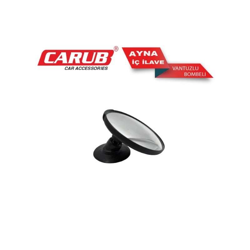 AYNA MERCEK VANTUZLU YUVARLAK ORTA 9CM OPTİCAL 0221186 CARUB