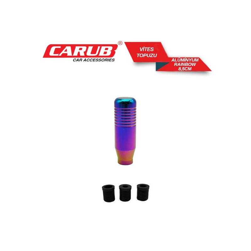 VİTES TOPUZU METAL ALÜMİNYUM RAİNBOW BOY:85MM 6219305 CARUB
