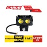 ÇALIŞMA LAMBASI OFF-ROAD DİKDÖRTGEN MERCEKLİ PROJEKTÖR TİP 12-80V 2 LE