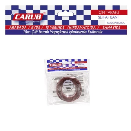 BANT ÇİFT TARAFLI SİLİKONLU POŞET 100MMX5MT CARPİ 6570130 CARUB