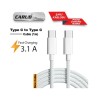 ŞARJ CİHAZI KABLOSU TYPE C-TYPE C 1MT CARUB 5901858 5901866 CARUB