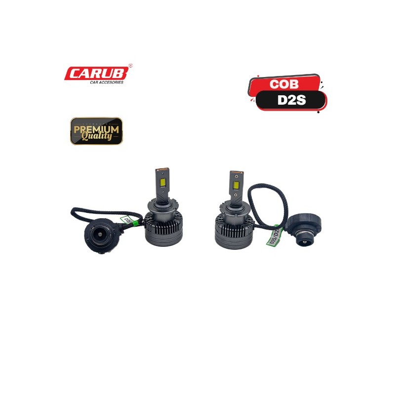 XENON LED TURBO C.O.B FANLI CARUB D2S 0416066 CARUB