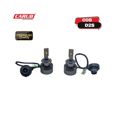 XENON LED TURBO C.O.B FANLI CARUB D2S 0416066 CARUB