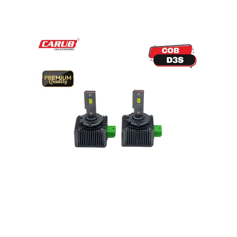 XENON LED TURBO C.O.B FANLI CARUB D3S 0416067 CARUB