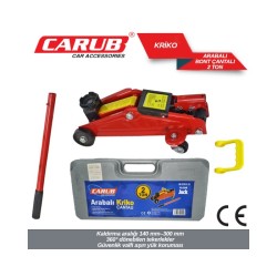 KRİKO ARABALI 2 TON PLASTİK ÇANTA CE BELGELİ CARUB 2700101 CARUB