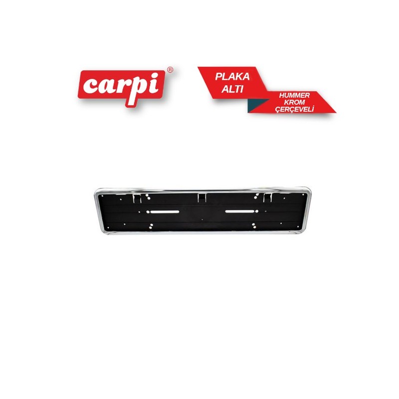 PLAKALIK PLASTİK ÇERÇEVELİ GEÇME KROM MEFSA 5121502 CARUB