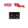 PLAKALIK PLASTİK KARE ÇERÇEVELİ GEÇME SİYAH 24X15CM MOTOR (MOTOSİKLET)