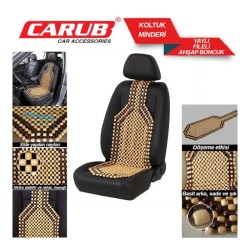 MİNDER TERLETMEZ SADE BONCUK ÖRME AHSAP 130X40 4804233 CARUB