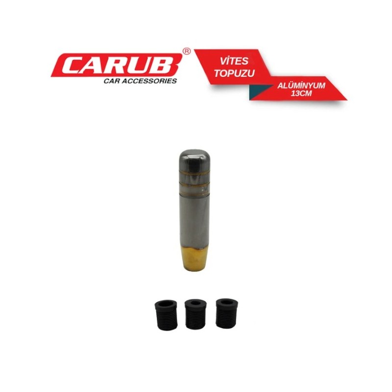 VİTES TOPUZU ALÜMİNYUM SİYAH BOY:130MM 6219308 CARUB