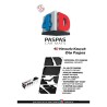 PASPAS KAUÇUK ORJİNAL MODEL 4D VW VOLKSWAGEN CRAFTER 2 PRÇ (ÖN ÇİFT KO