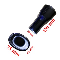 EGSOZ UCU EKO YASSI KÜÇÜK FİLTRESİZ NİKELAJ GİRİŞ-50MM ÇIKIŞ-75-55MM B