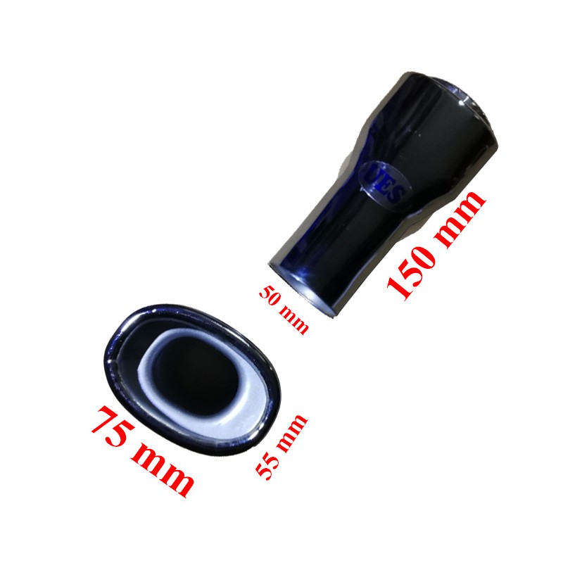 EGSOZ UCU EKO YASSI KÜÇÜK FİLTRESİZ NİKELAJ GİRİŞ-50MM ÇIKIŞ-75-55MM B