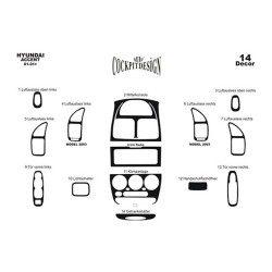 MAUN KAPLAMA HYUNDAI ACCENT ADMİRA 01-05 MAUN 14PRÇ 34381 MERİÇ