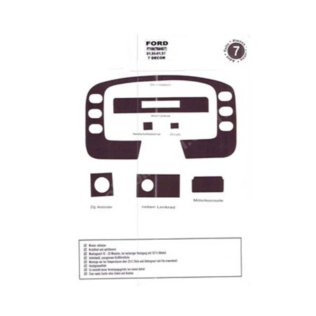 MAUN KAPLAMA FORD TRANSİT 95-97 MAUN 7PRÇ 36239 MERİÇ