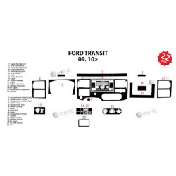 MAUN KAPLAMA FORD TRANSİT 10-14 GRİ 24PRÇ 37385 MERİÇ